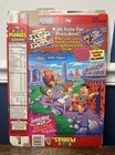 Vtg 1997 Fruity Pebbles Nickelodeon Kids Pick President Cereal Box Flintstones