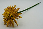 Vintage French Glass Beaded Flower Handmade