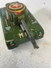 Vintage 1960s Tin Litho Friction M 19 Tank Trademark Modern Toys Japan