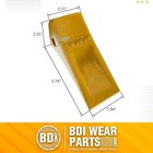 1u3202 Bucket Teeth With Pins 8e6208 Retainers 8e6209 For J200 Series - 10 Set