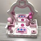 Melissa   Doug Beauty Salon Playset 10 Pieces Included Play Salon Sturdy