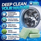 Uproot Clean Washing Machine Cleaner Tablets - 24 Pack For A 12 Month Supply  Fo