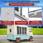 60x36 36x36 45x30 36x48in Concession Stand Serving Window Food Service Awning