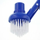 Swimming Pool Corner Vacuum Brush W  Adjustable Vacuum Ring  Clean Steps Spa Jet