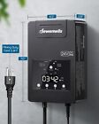 Dewenwils 120w Low Voltage Landscape Transformer With Timer   Photocell Sensor 