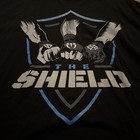 Wwe Wwf Authentic Wear T-shirt Xxl Black The Shield Roman Reigns Pro Wrestling