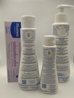 Mustela Newborn 4 Piece Set -lotion  Gentle Cleansing Gel And Water  Rash Cream