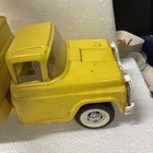 Vintage Buddy L Drink Coca Cola Yellow Delivery Truck Pressed Steel A157