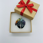 Handmade 7 Chakra Tree Of Life Gemstone Pendant Necklace With Free Chain