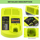 P117 Fast Charger For Ryobi For One  Plus P108 18v High Capacity Lithium Battery