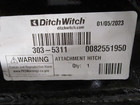 New Oem Ditch Witch Hitch Attachment Plate 303-5311