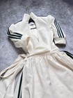Adidas Originals Dirndl Dress     Size Xs  eu 32      White     Kf2301     Rare Piece