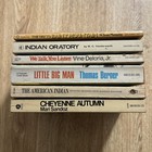 Lot Of 6 Vtg Paperback Books  Indians  Native Americans Fiction History Culture