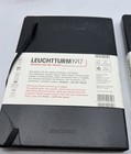 Leuchtturm1917 Lined Hardcover Notebook - Black - A5 Medium
