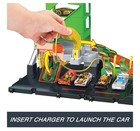 Hot Wheels City Track Set Super Recharge Fuel Station Playset Ev Chargers 1 64