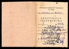 Wwii Polish Union Patriots Id Card 1946 Bukhara Ussr Warsaw Refugee Jew Jewish