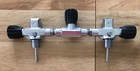 Double Scuba Tank Isolation Manifold 300 Bar Din Valve  