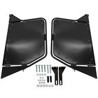 Utv Full Aluminum Doors Black Fits Polaris Rzr Rzr-s Xp 900  570  800 2008-2021