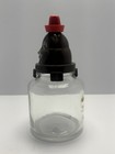 Vintage 1950s Bosco Bear Chocolate Syrup Advertising Glass Bank Promotional