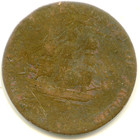 Nova Scotia 1 2 Penny Token 1814  for Convenience  Ns-8a1    Lotnov3757