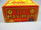 Rare Vintage 2 Piece Eley Maximum Cartridge s 12 Gauge Shell Box