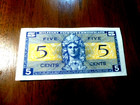 Mpc  Series 521     5 Cents    Aunc