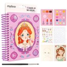 4 In 1 Diy Fashion Design Make Up Drawing Book For Girls Cute Stencils Purple