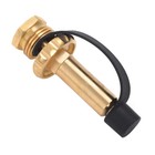 Cga510 Male Pol X 1-3 4  Acme Fill Filler Coupling Adapter W Top Grip Hand Wheel