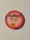 5 Palms Playboy Club Casino Chip  Lv   bunny In A Tux  Uncirculated 