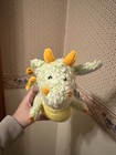 Webkinz Citrus Dragon Plush Only Toy Hm436 No Code Tag Ganz Green Yellow