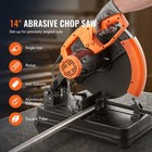 Abrasive Chop Saw 14in Mitering Chop Saw For Cutting Metal 45   Angle Cuts