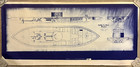 Iron-clad U s  Monitor Ship Blueprint Posters  2  Gen Plan Transverse Section