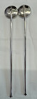 2 Vtg Sterling Silver Drink Stirrer straw  925 Silver   10g  7 75 Inches- Ds31