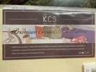 Kcs 19  X 28  11ct Counted Cotton Cloth Cross Stitch Fabric Cream