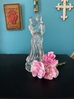 Vintage Princess House Bride And Groom Wedding Cake Topper 24  Lead Crystal