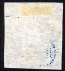Trinidad 1859 One Shilling Indigo Imperforate Expertising Mark Sg 29 Mint