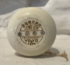 Vintage Duncan Jeweled Tournament Yoyo Yo-yo Tops Wood White cream 60 s Rare