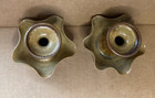 Pigeon Forge Pottery Candle Holders Pair Ownby Tennessee Usa