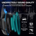 Gaming Headset With Mic Stereo Gamer Bass Surround Headphone For Ps4 Xbox One Pc