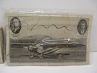 Jig Saw Post Pack Puzzle   Newfoundland To Copenhagen Flight Hillig Hoiriis