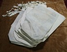 Vintage 13  X 8  Cloth Bank Bags - First National Bank Of Wichita Kansas   