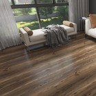Lareko Peel And Stick Floor Tile     197  Length 12  X 197   Wide Dark Brown