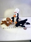 Vintage Coca Cola Coke Plush Penguin Seal Walrus 5  Lot Of 3 With Tags New 1998