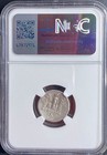 Cappadocia Kingdom Greek 163-130bc Ngc Graded Silver Drachm Ariarathes V Athena