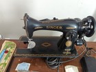 Singer 15-91 Sewing Machine Electric 1956 With Case Pedal Accessories Tested