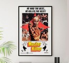 Master Killer - Gordon Liu - 1978 - Vintage Classic Kung Fu Movie Poster