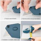 Drywall Taping Tool Tools Platinum Corner Box Flat Handle Finishing Set
