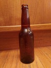 Antique American Balboa Best Beer Brewed Amber Glass Bottle 