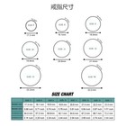 Wood Grain Silicone Wedding Engagement Ring Men Women Rubber Band Sports 7-13