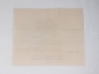 Vintage 1950 Fullerton Lumber Company Retail Building Materials Original Invoice